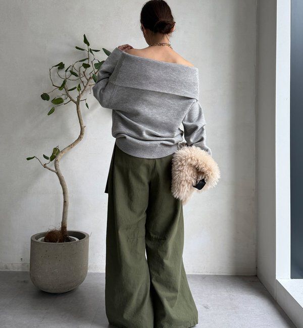  「オフタートルプルオーバー」|ニット・セーター|