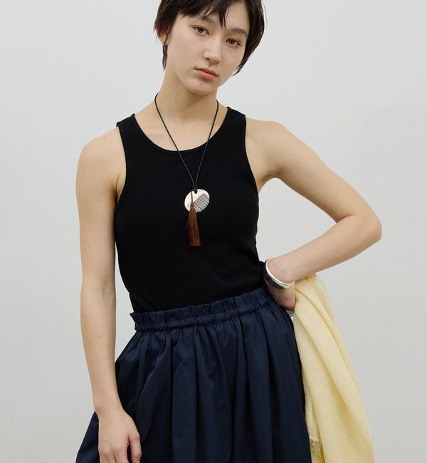  「【前後2way】ハイツイストリブタンク」|Tシャツ・カットソー|