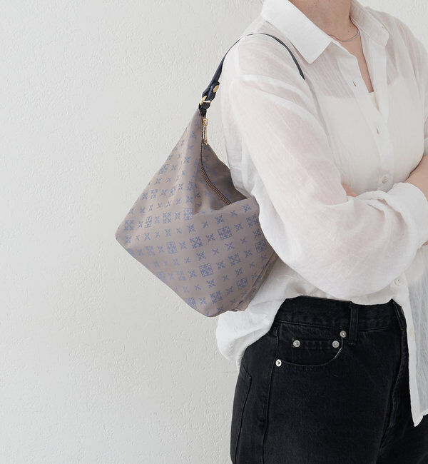  「ナイロンジャガードシンプルショルダーバッグ」|ショルダー・メッセンジャー|