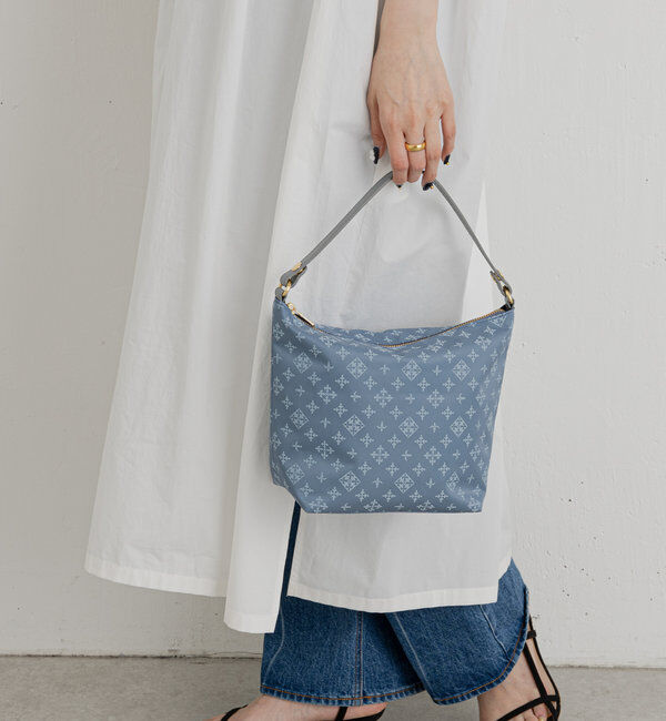  「ナイロンジャガードシンプルショルダーバッグ」|ショルダー・メッセンジャー|