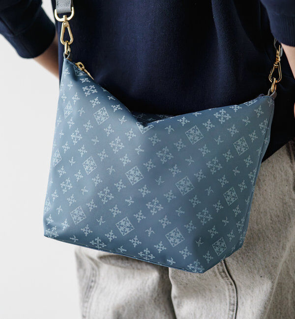  「ナイロンジャガードシンプルショルダーバッグ」|ショルダー・メッセンジャー|