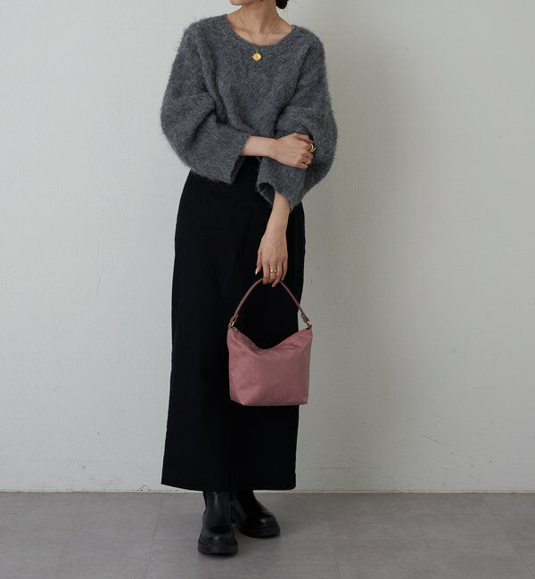  「ナイロンジャガードシンプルショルダーバッグ」|ショルダー・メッセンジャー|