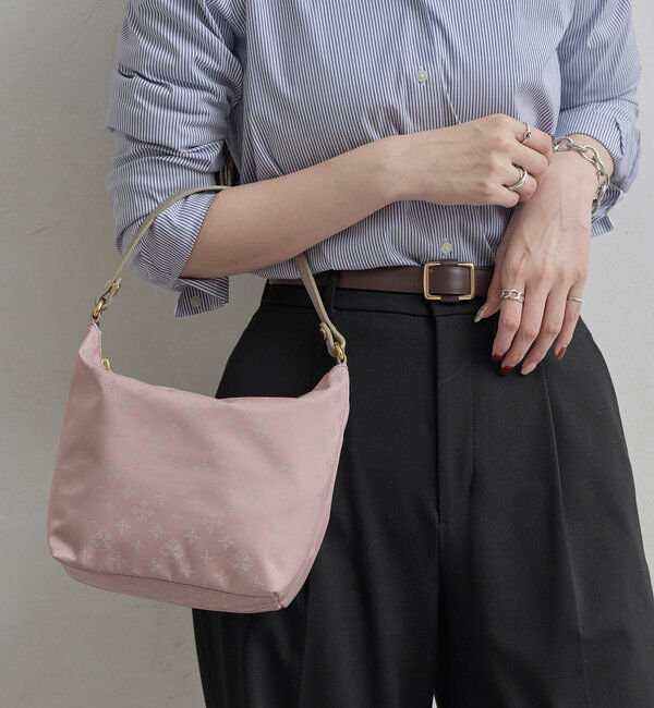  「ナイロンジャガードシンプルショルダーバッグ」|ショルダー・メッセンジャー|