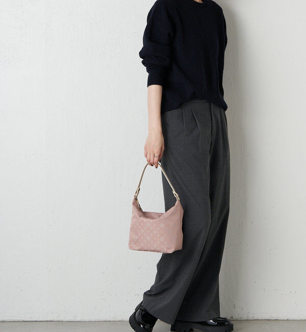  「ナイロンジャガードシンプルショルダーバッグ」|ショルダー・メッセンジャー|