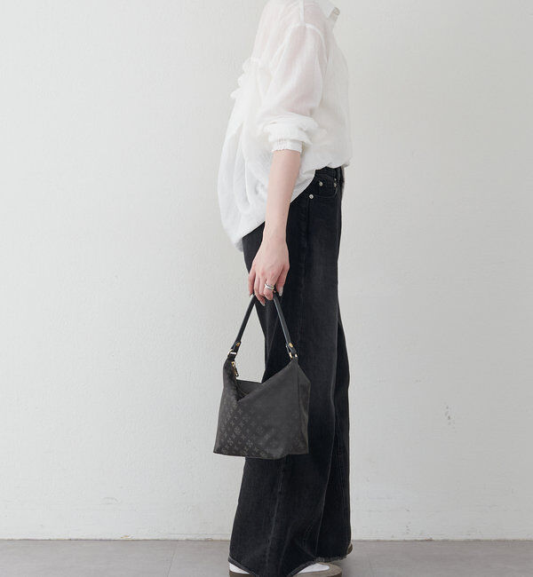  「ナイロンジャガードシンプルショルダーバッグ」|ショルダー・メッセンジャー|