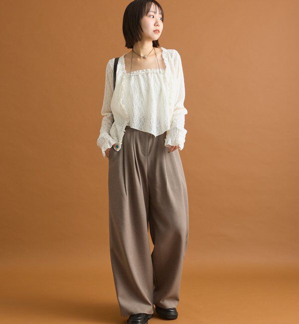  「ビスチェSETレースカーデ」|カーディガン|