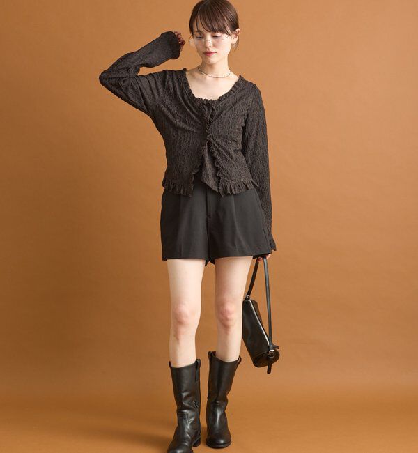  「ビスチェSETレースカーデ」|カーディガン|