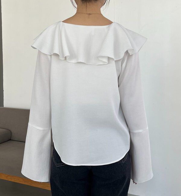  「フリルリボンブラウス」|シャツ・ブラウス|