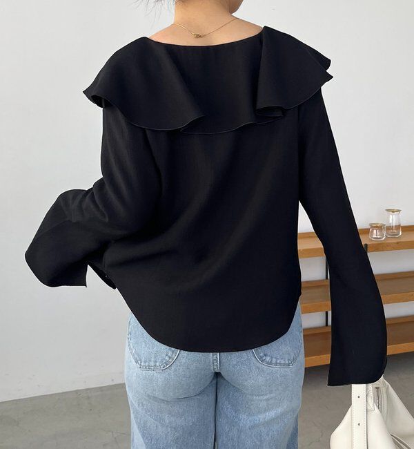  「フリルリボンブラウス」|シャツ・ブラウス|