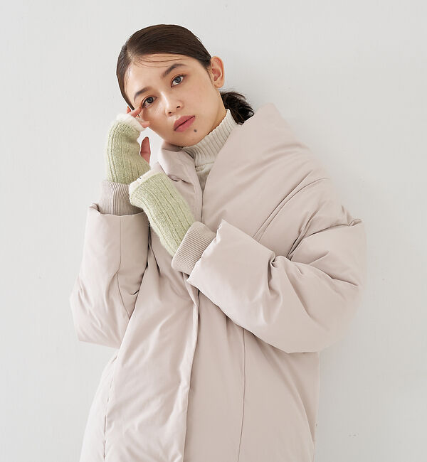 collex「メリノウール アルパカ 2WAY フィンガーレスグローブ 手袋」|手袋|