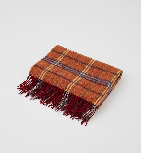 collex「ウールリバーシブルチェックストール」|マフラー|