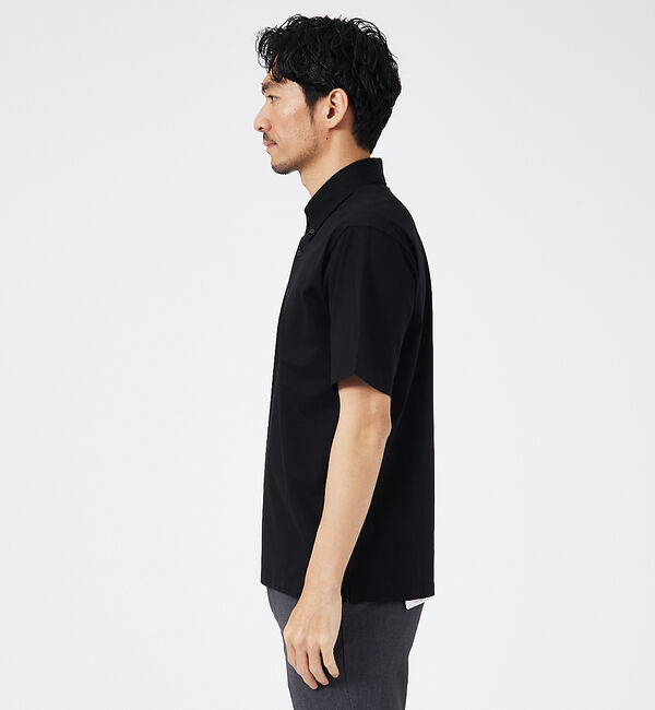 ABAHOUSE「シルケット天竺 ボタンダウン ポロシャツ」|ポロシャツ|