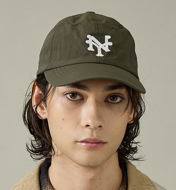 ABAHOUSE「New York Cubans NYLON BALL CAP / ニューヨーク・」|その他|ダークグリーン