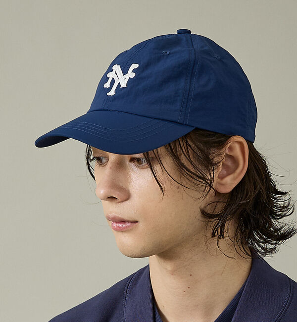 ABAHOUSE「New York Cubans NYLON BALL CAP / ニューヨーク・」|その他|ネイビー