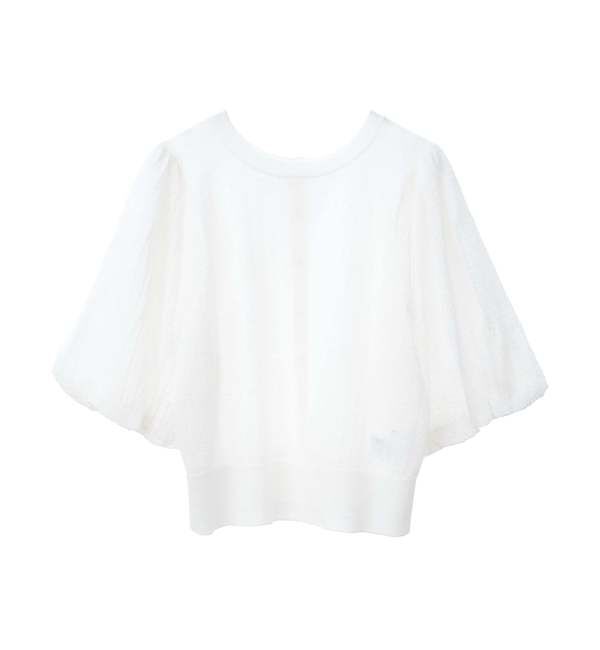 Liesse「2WAY袖パフシアーニット」|ニット・セーター|