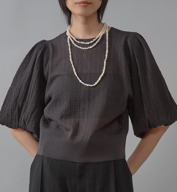 Liesse「2WAY袖パフシアーニット」|ニット・セーター|