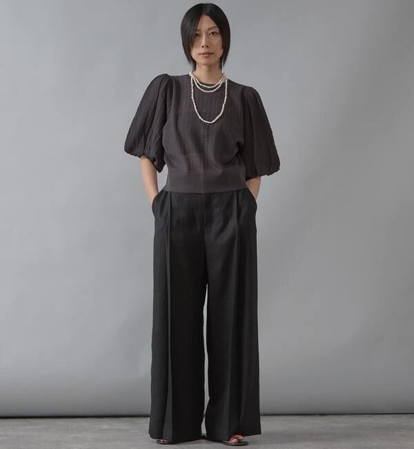 Liesse「2WAY袖パフシアーニット」|ニット・セーター|