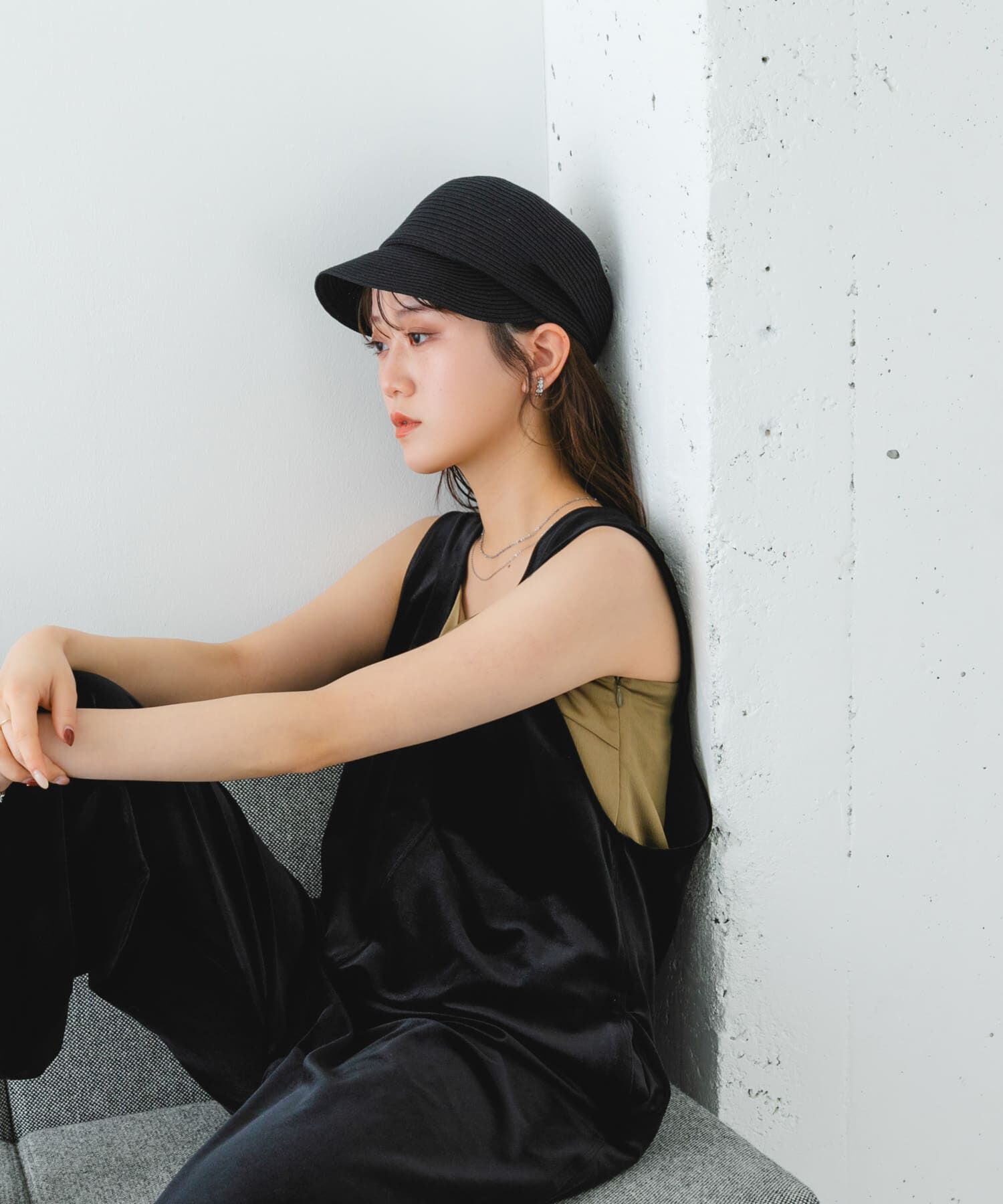 RODE SKO「洗えるたためるキャスケット」|キャップ・キャスケット|