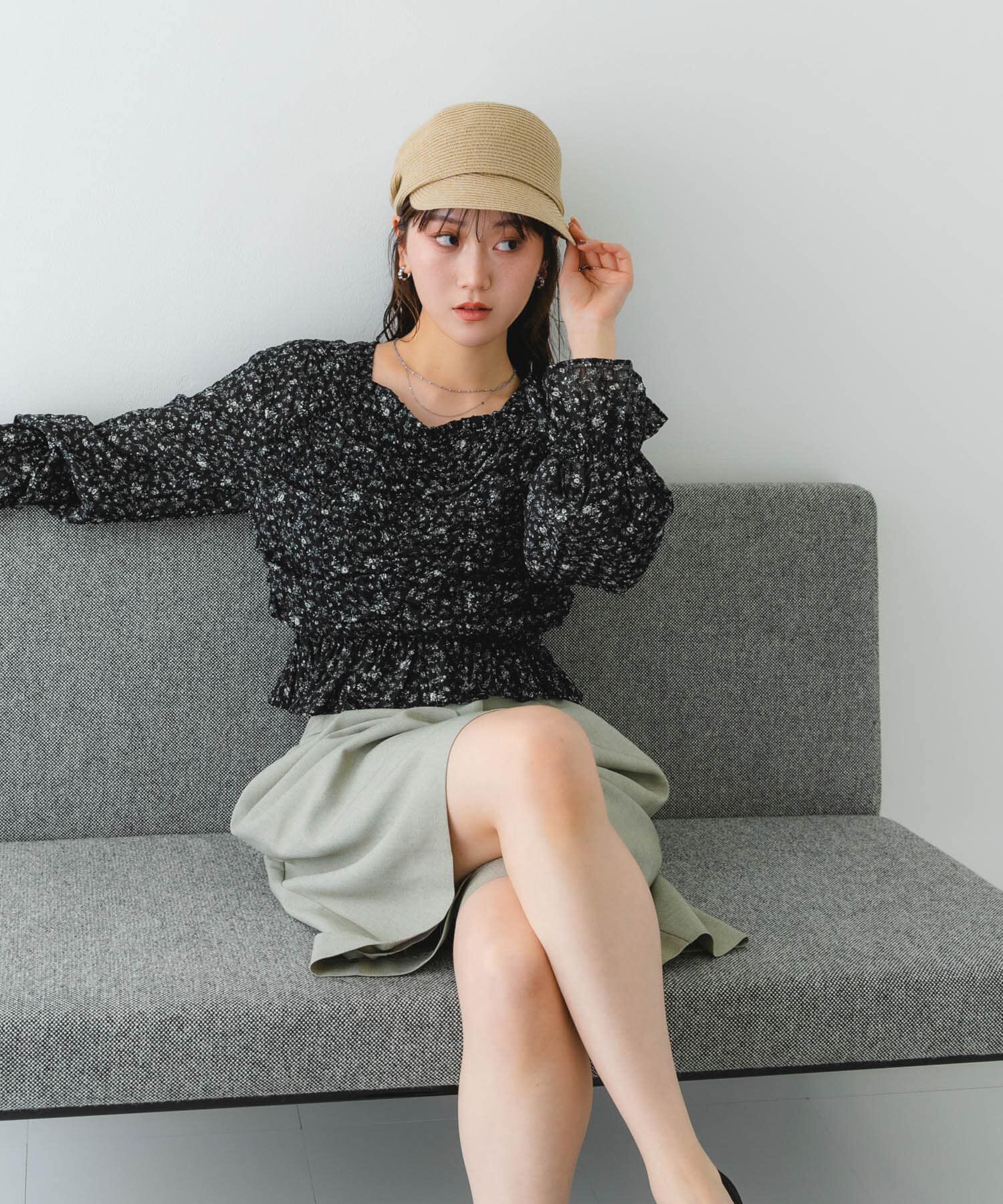 RODE SKO「洗えるたためるキャスケット」|キャップ・キャスケット|