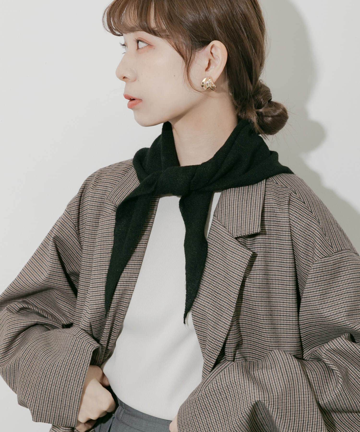 SMELLY「ニットスカーフ」|バンダナ・スカーフ|