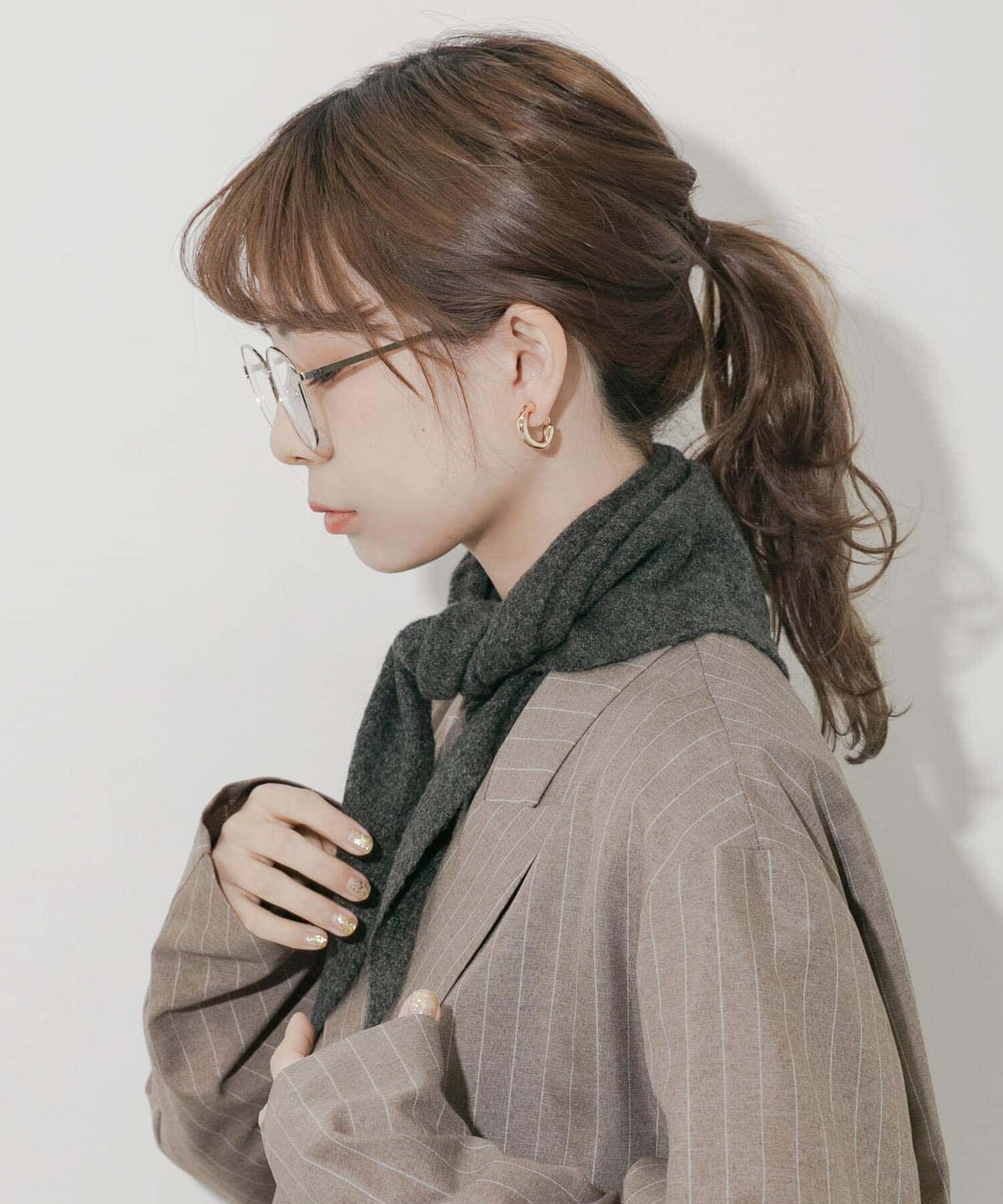 SMELLY「ニットスカーフ」|バンダナ・スカーフ|