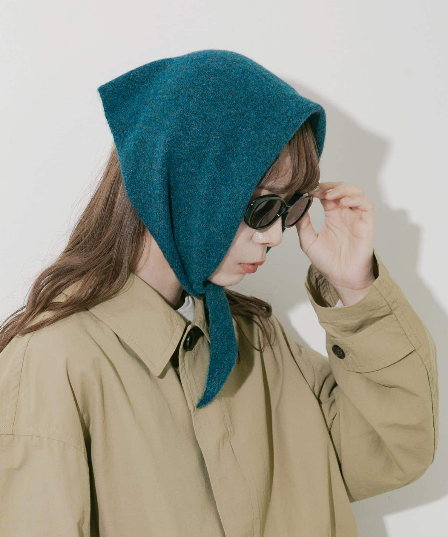 SMELLY「ニットスカーフ」|バンダナ・スカーフ|