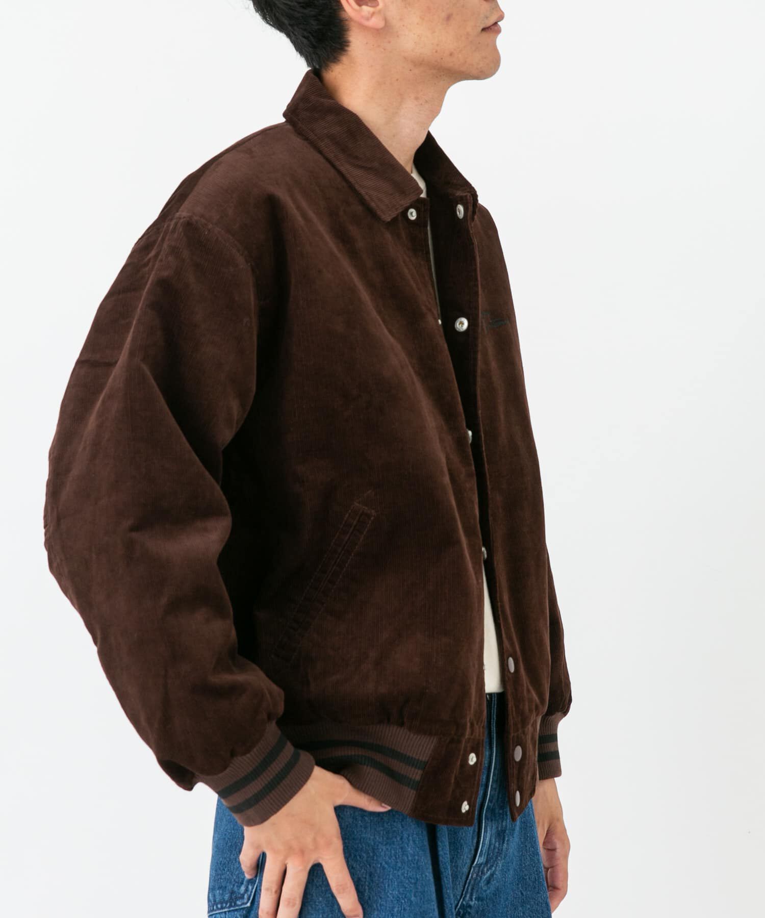 Sonny Label 「『別注』GEM SPORTSWEAR&times;Sonny Label　コーデュロイパデッドブルゾン」|ブルゾン・スタジャン|