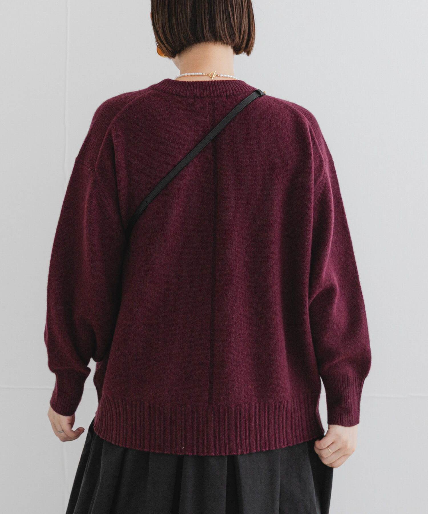 URBAN RESEARCH ROSSO「F by ROSSO　ハミルトンクルーネックニット」|ニット・セーター|