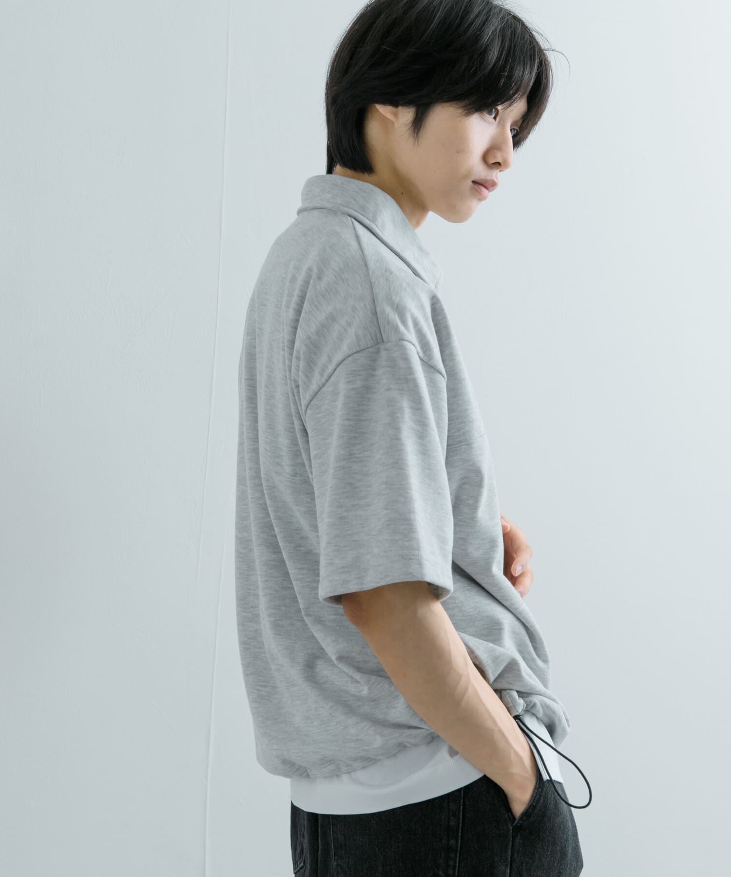 SENSE OF PLACE by URBAN RESEARCH「『別注』TeddyBear&times;SENSE OF PLACE　テディベアハーフZIPスウェット」|スウェット・ジャージ|