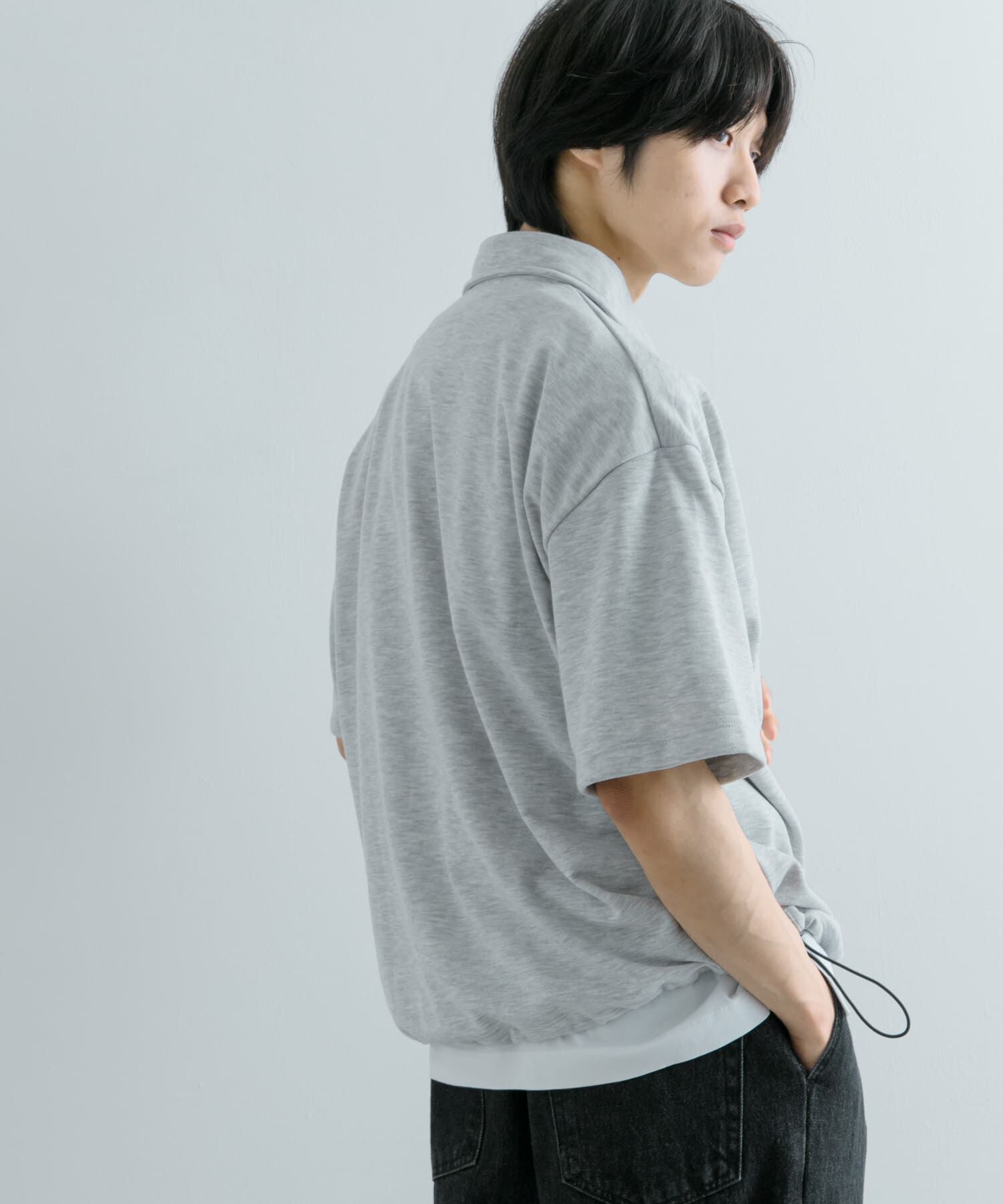 SENSE OF PLACE by URBAN RESEARCH「『別注』TeddyBear&times;SENSE OF PLACE　テディベアハーフZIPスウェット」|スウェット・ジャージ|