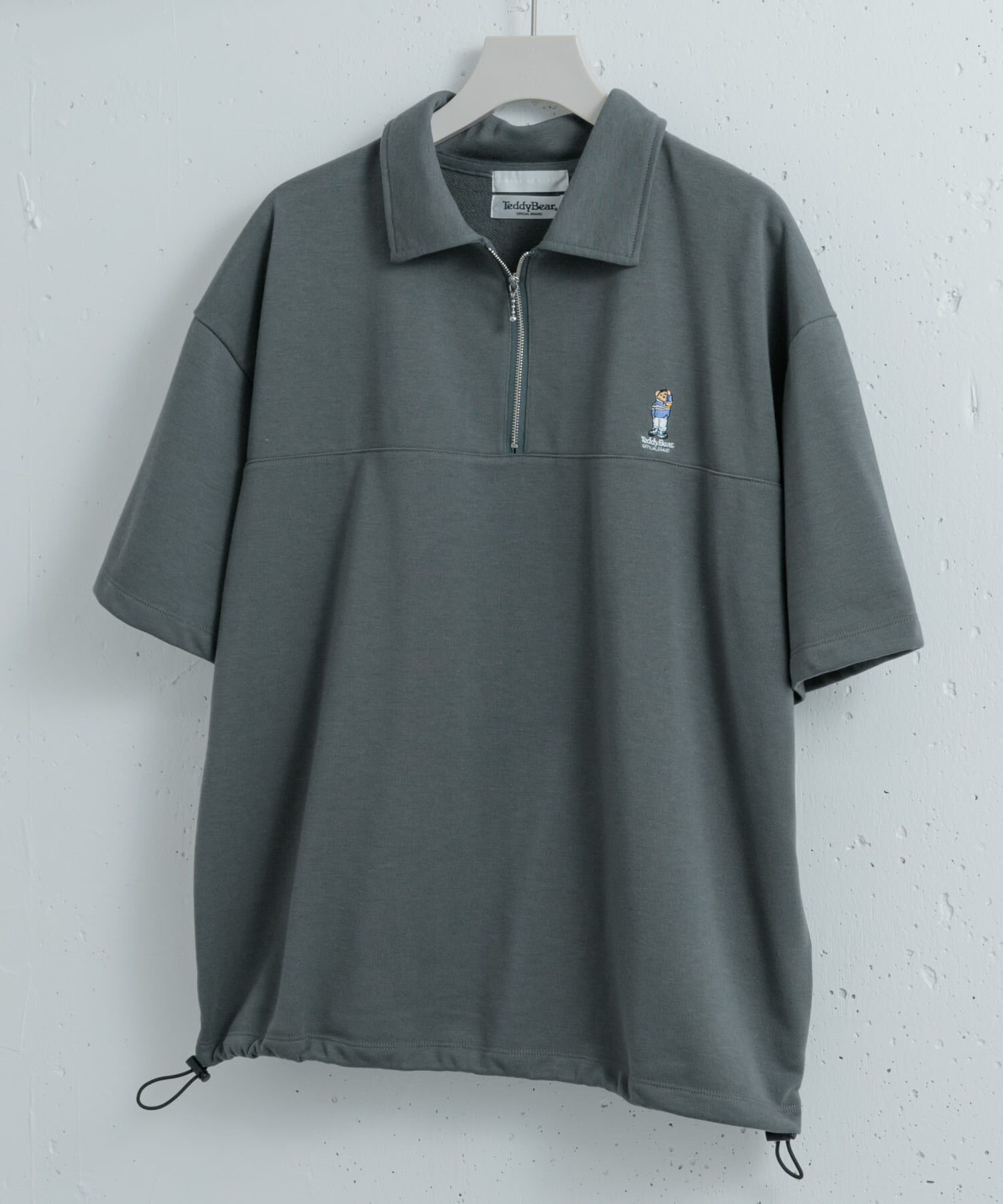 SENSE OF PLACE by URBAN RESEARCH「『別注』TeddyBear&times;SENSE OF PLACE　テディベアハーフZIPスウェット」|スウェット・ジャージ|