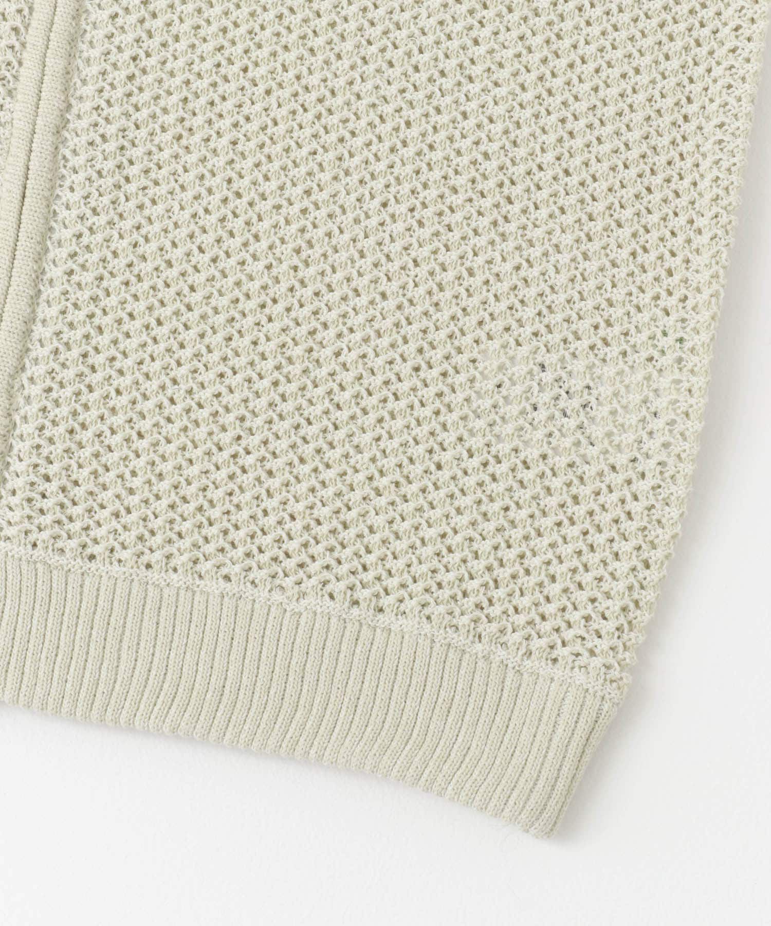 SENSE OF PLACE by URBAN RESEARCH「『ユニセックス』『洗濯可』シアーメッシュドライバーズカーディガン」|カーディガン|