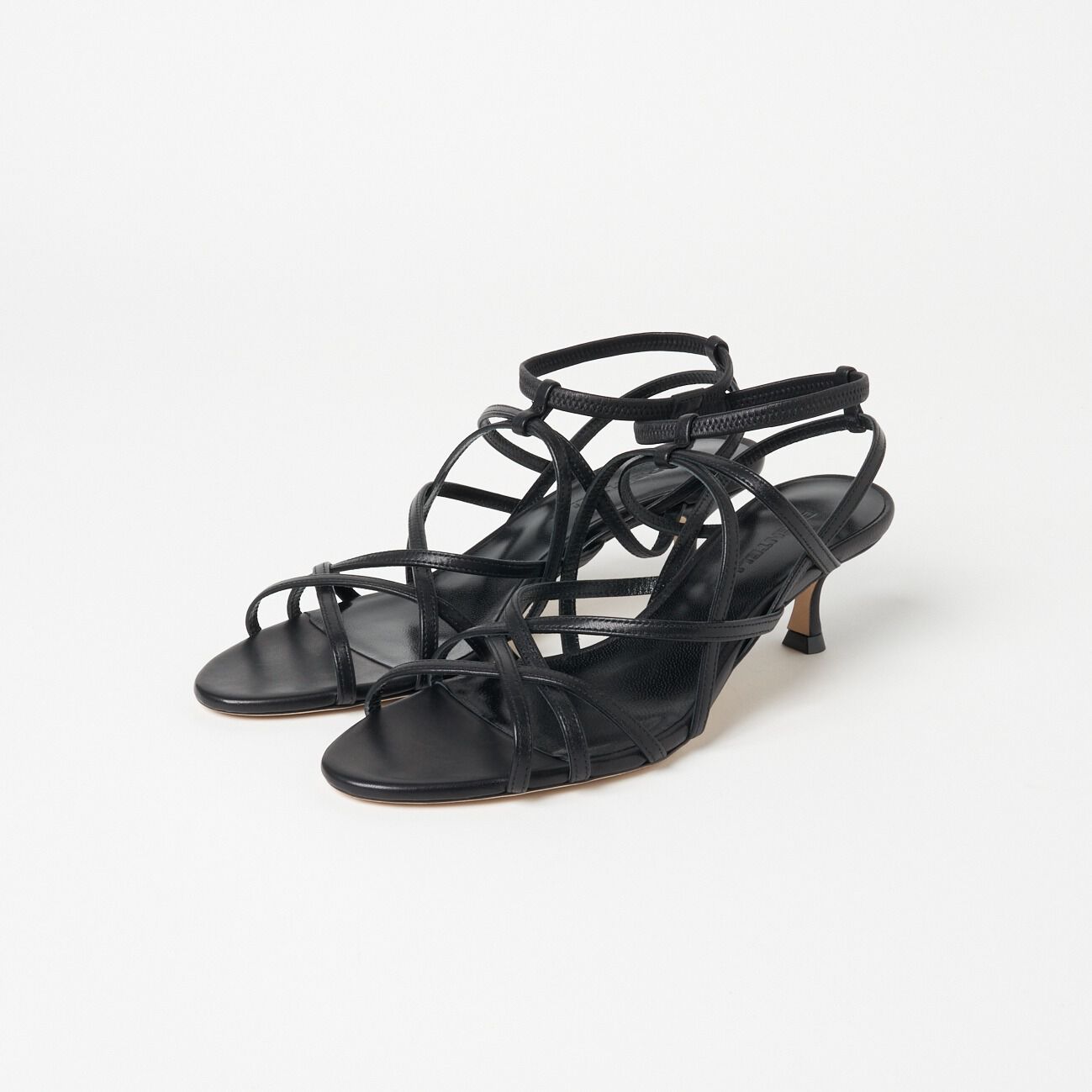  「BRENTELLA ILA WAVE STRAP SANDAL」|その他|ブラック
