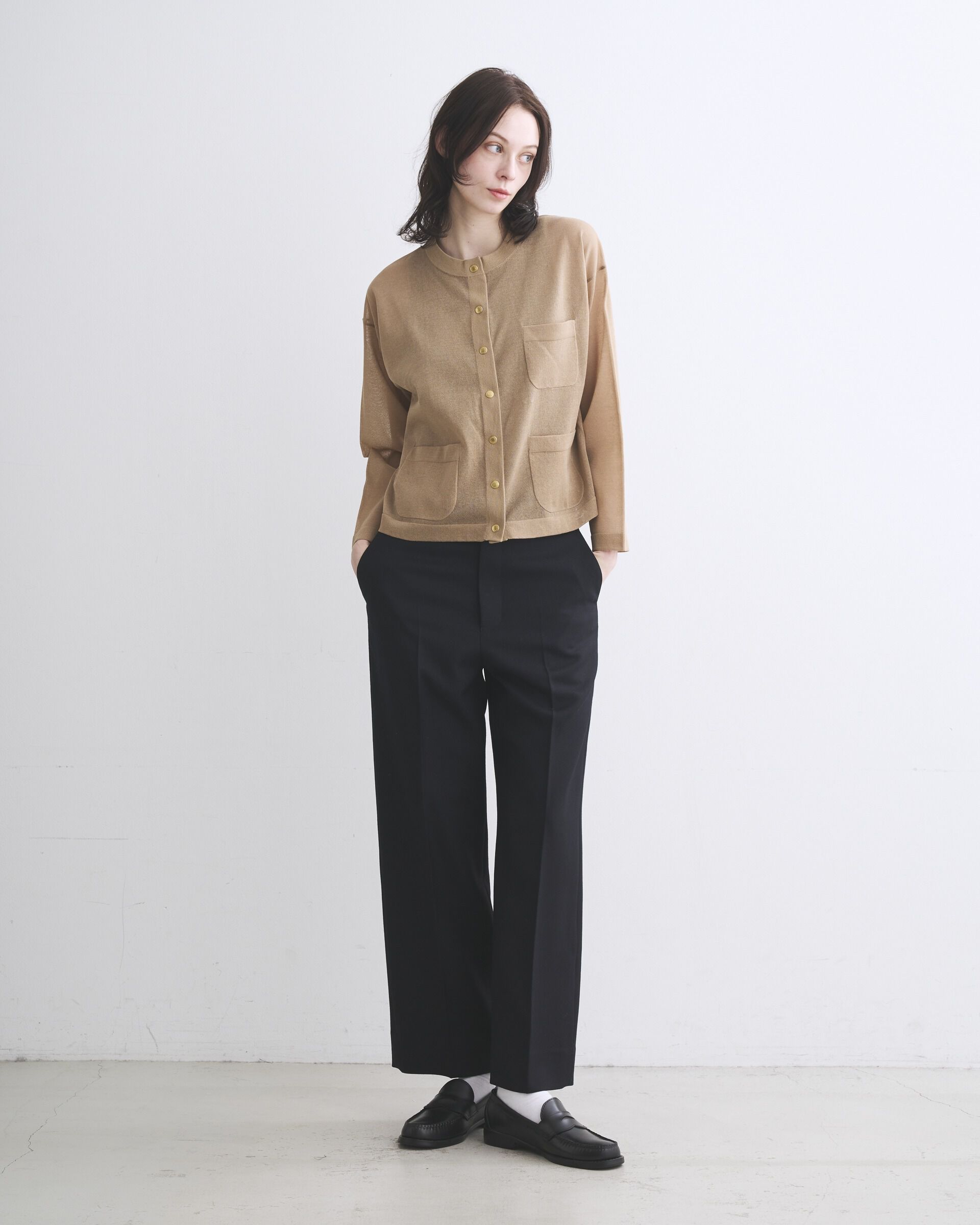 Traditional Weatherwear「ARKLEY KNIT SHEER」|ニット・セーター|