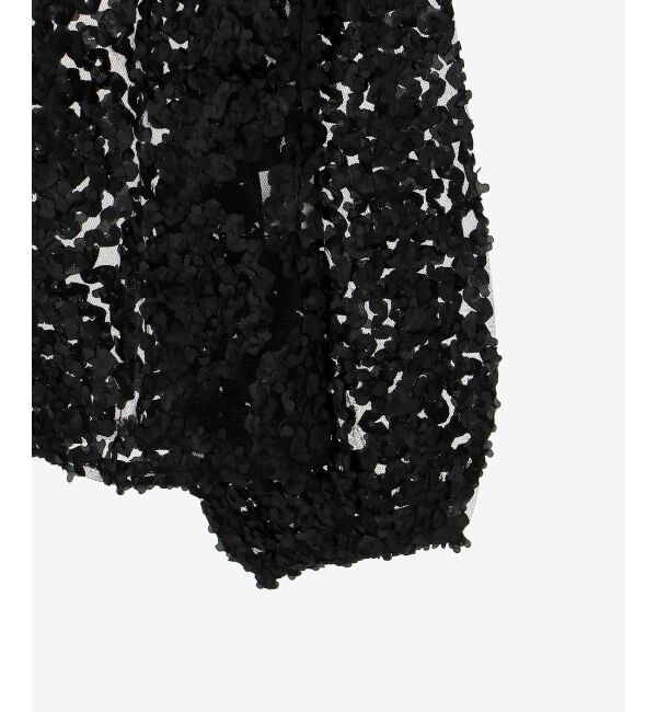 le.coeur blanc「【手洗い可能】CHOKLATE PARIS モチーフレーストップス」|Tシャツ・カットソー|