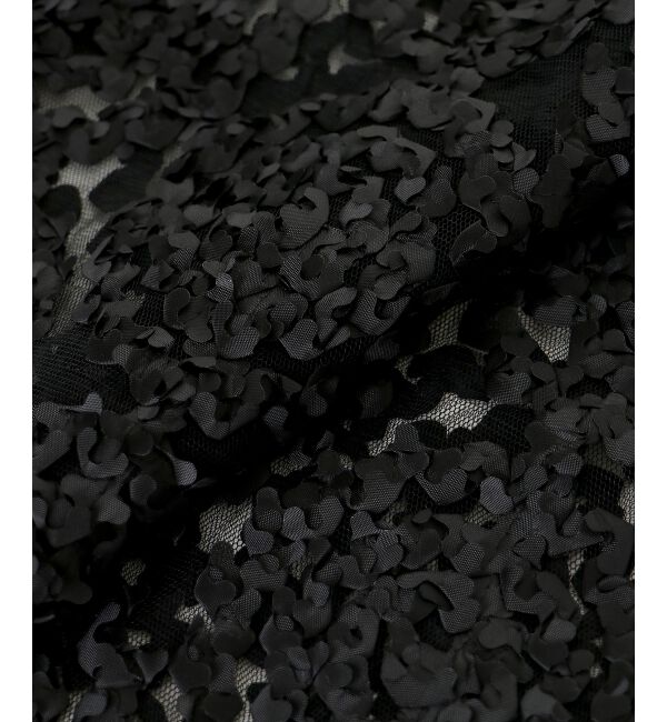 le.coeur blanc「【手洗い可能】CHOKLATE PARIS モチーフレーストップス」|Tシャツ・カットソー|