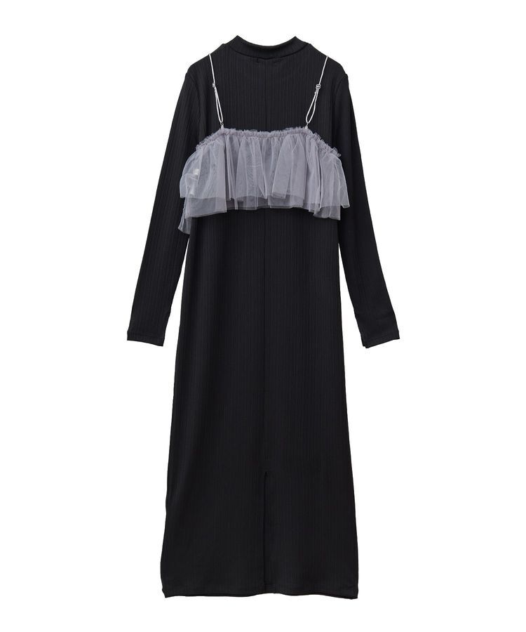 earth music&ecology「SET2点アシメチュールビスチェ＋ワンピース」|ワンピース|