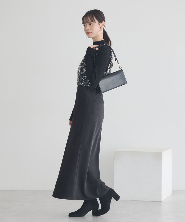 earth music&ecology「ハイネックリブニットプルオーバー」|ニット・セーター|