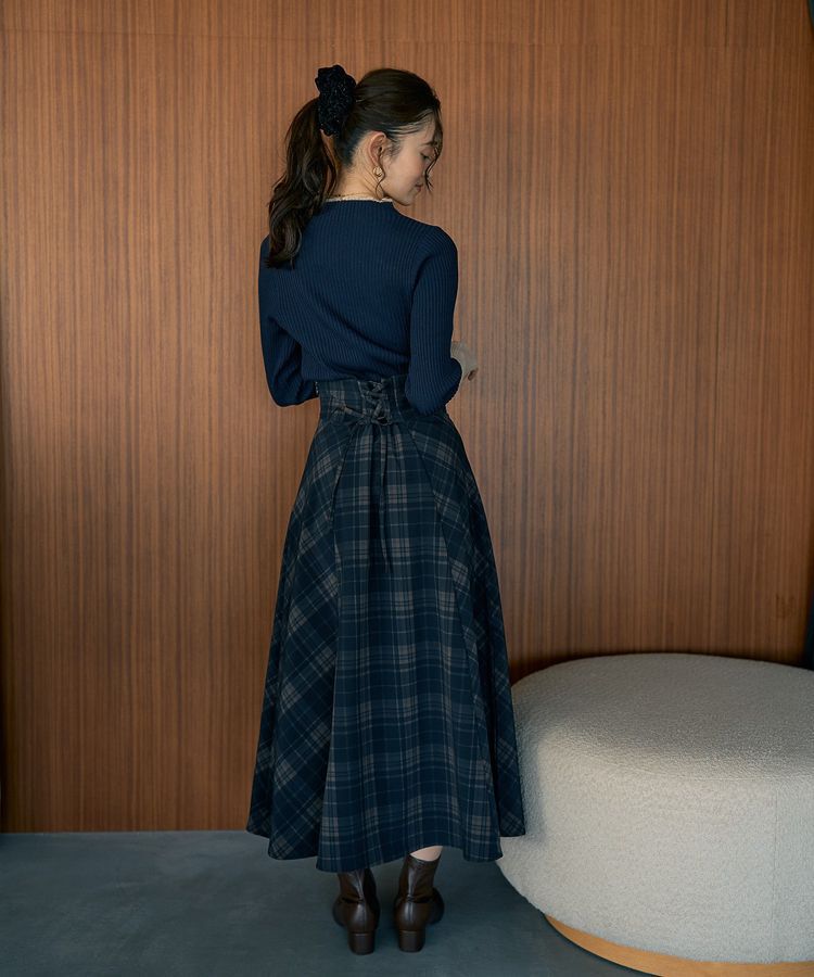 earth music&ecology「ハイネックリブニットプルオーバー」|ニット・セーター|