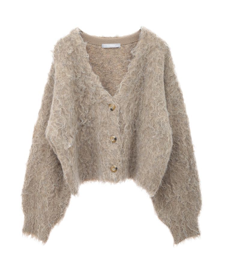 armonia「armonia.シャギーショートカーディガン」|カーディガン|