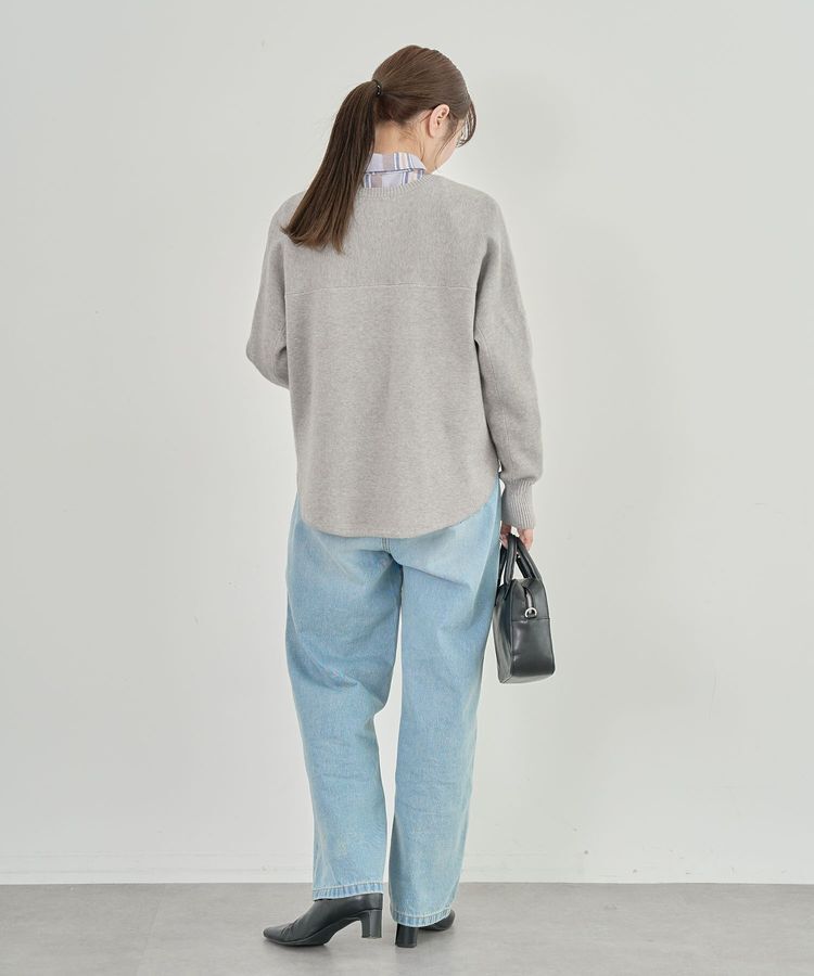 Green Parks「もちやわロゴニットプルオーバー」|ニット・セーター|