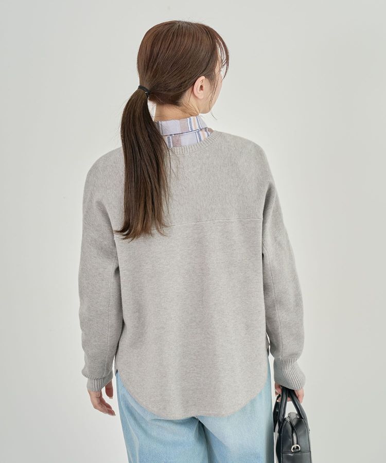 Green Parks「もちやわロゴニットプルオーバー」|ニット・セーター|