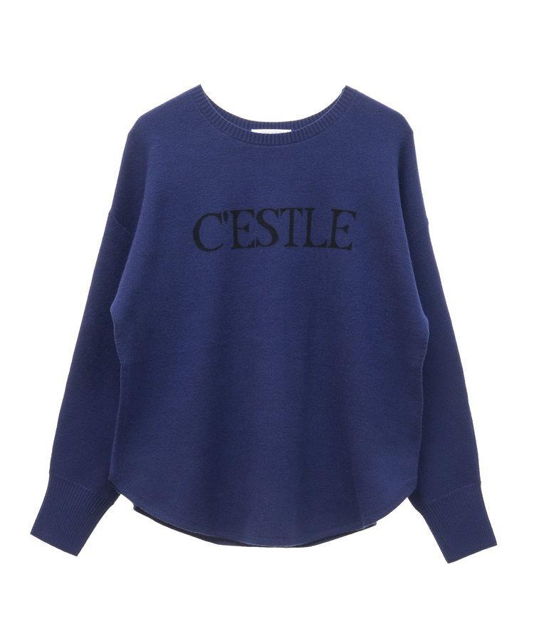 Green Parks「もちやわロゴニットプルオーバー」|ニット・セーター|