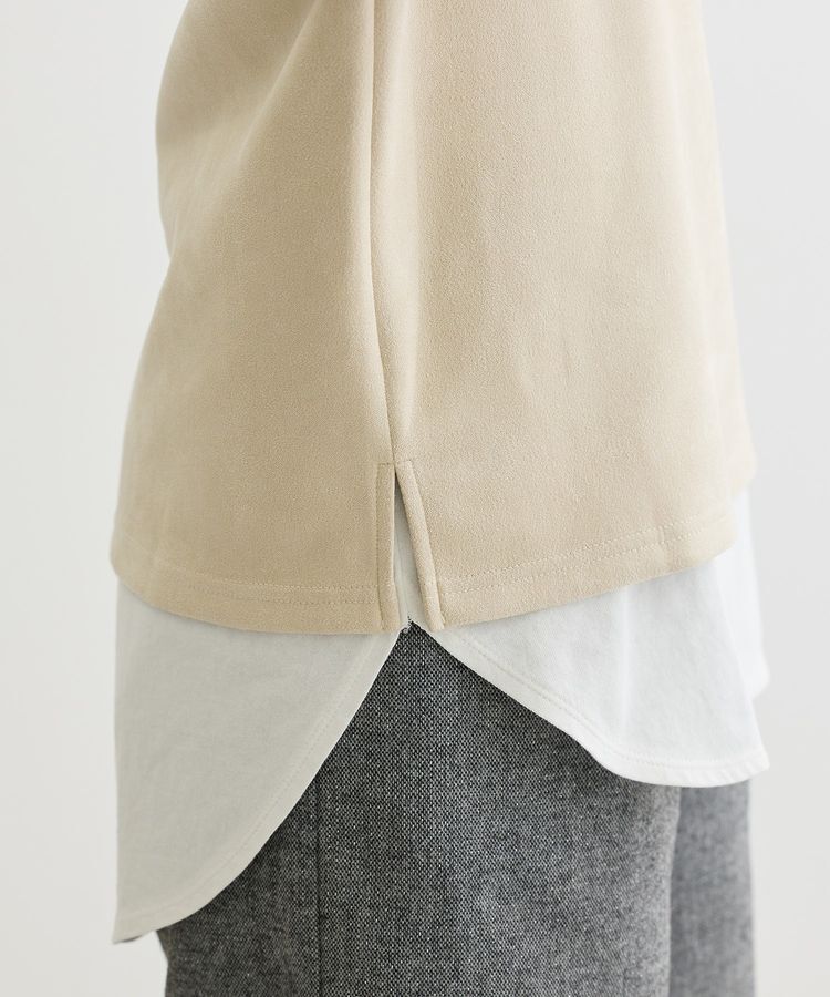 Green Parks「・SUGAR SPOON スエードポンチハーフZIP」|Tシャツ・カットソー|