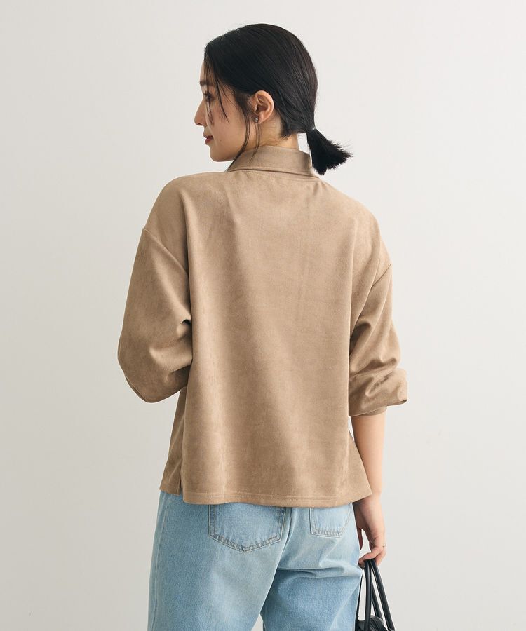 Green Parks「・SUGAR SPOON スエードポンチハーフZIP」|Tシャツ・カットソー|