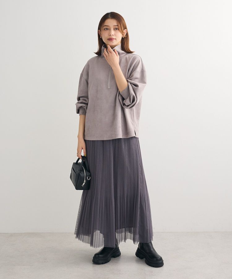 Green Parks「・SUGAR SPOON スエードポンチハーフZIP」|Tシャツ・カットソー|