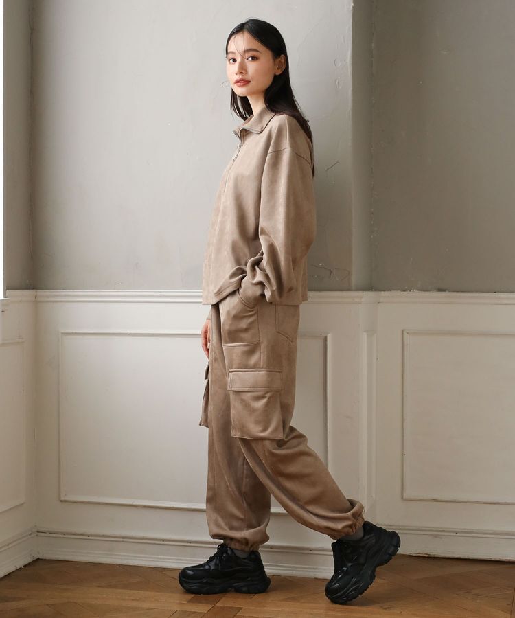 Green Parks「・SUGAR SPOON スエードポンチハーフZIP」|Tシャツ・カットソー|