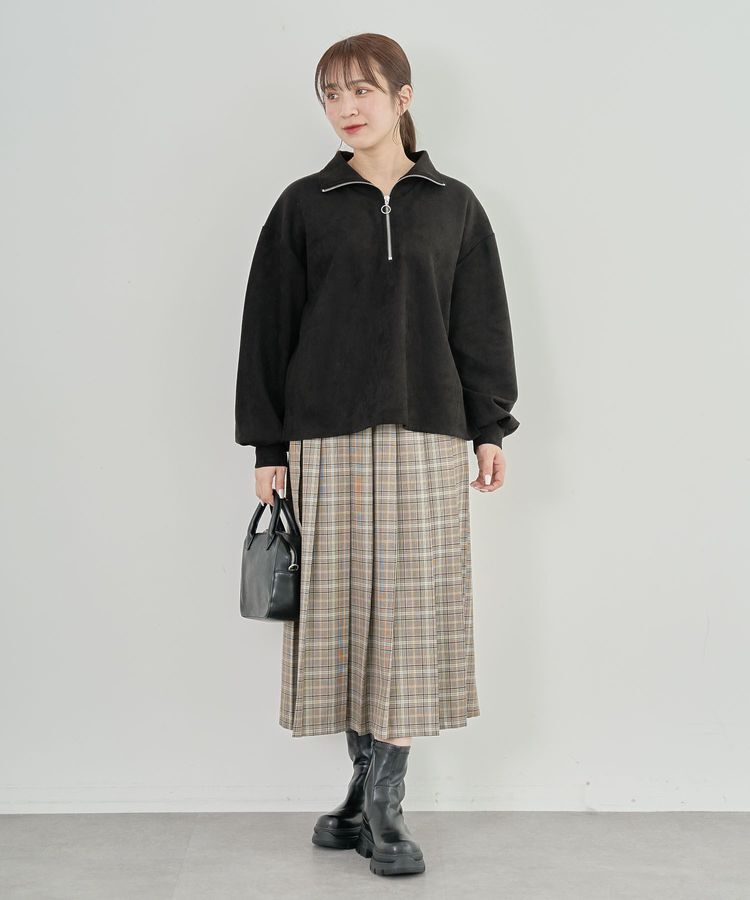 Green Parks「・SUGAR SPOON スエードポンチハーフZIP」|Tシャツ・カットソー|