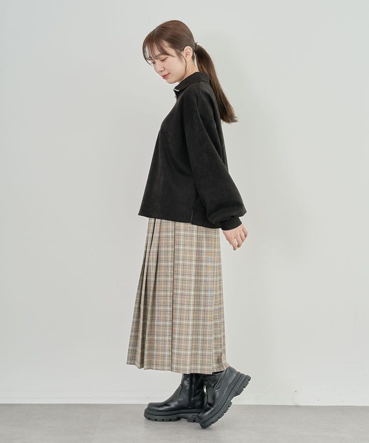 Green Parks「・SUGAR SPOON スエードポンチハーフZIP」|Tシャツ・カットソー|