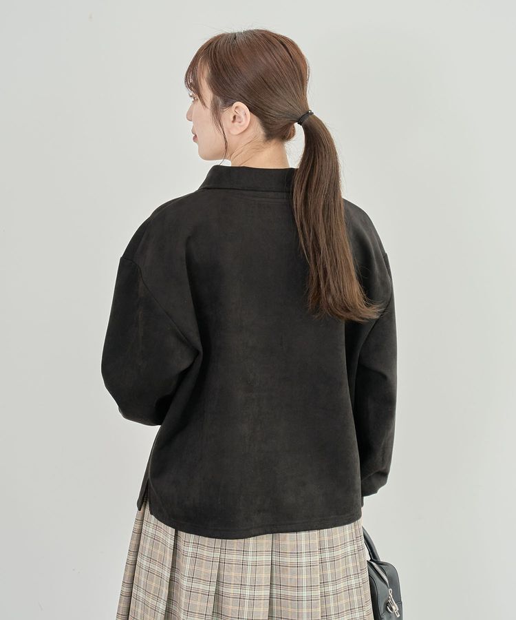 Green Parks「・SUGAR SPOON スエードポンチハーフZIP」|Tシャツ・カットソー|